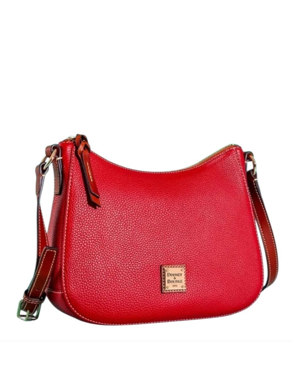 Dooney & Bourke | Pebble Grain Kiley Hobo | Shoulder Bag | Red